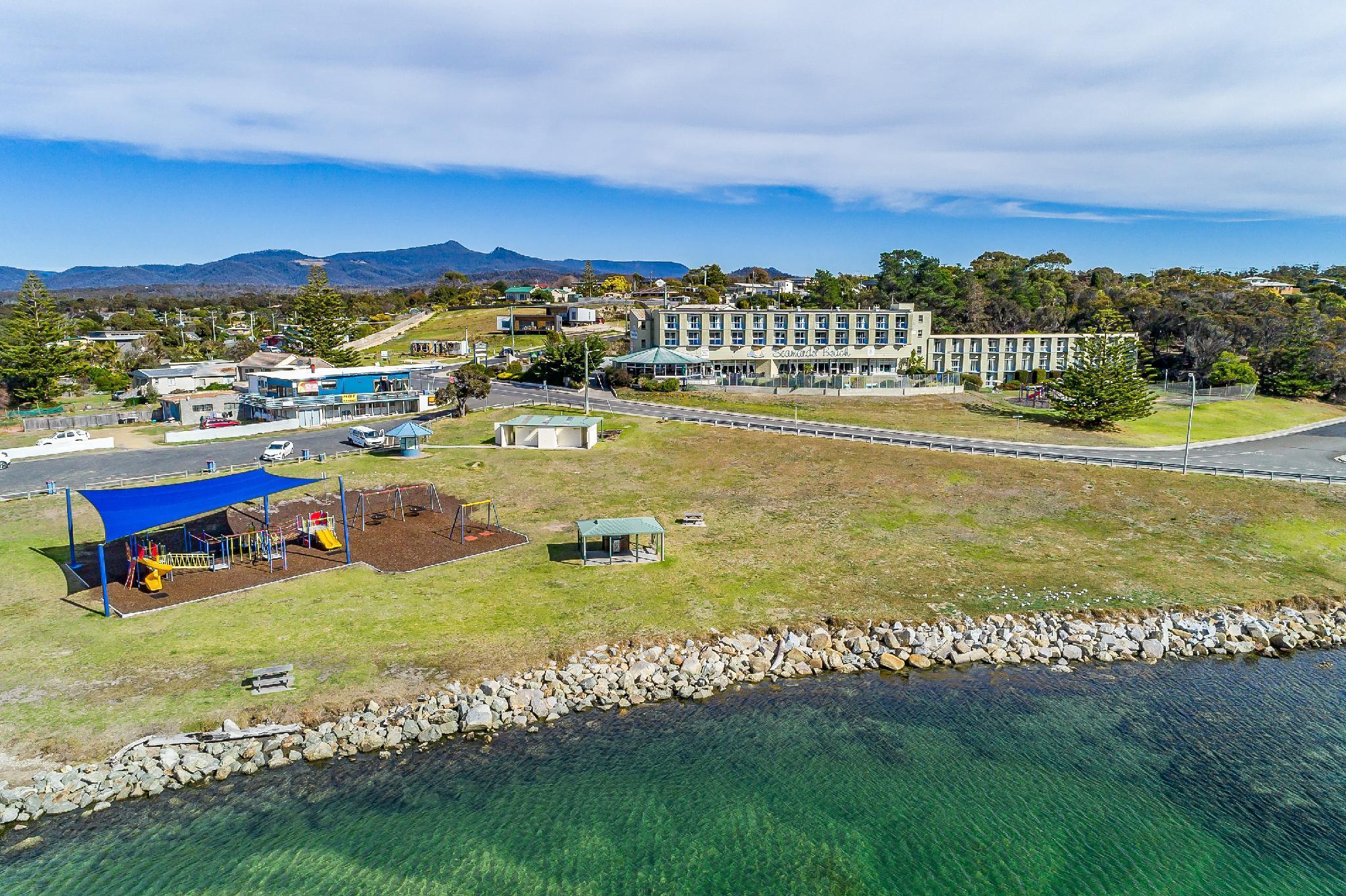Scamander Beach Resort Bagian luar foto
