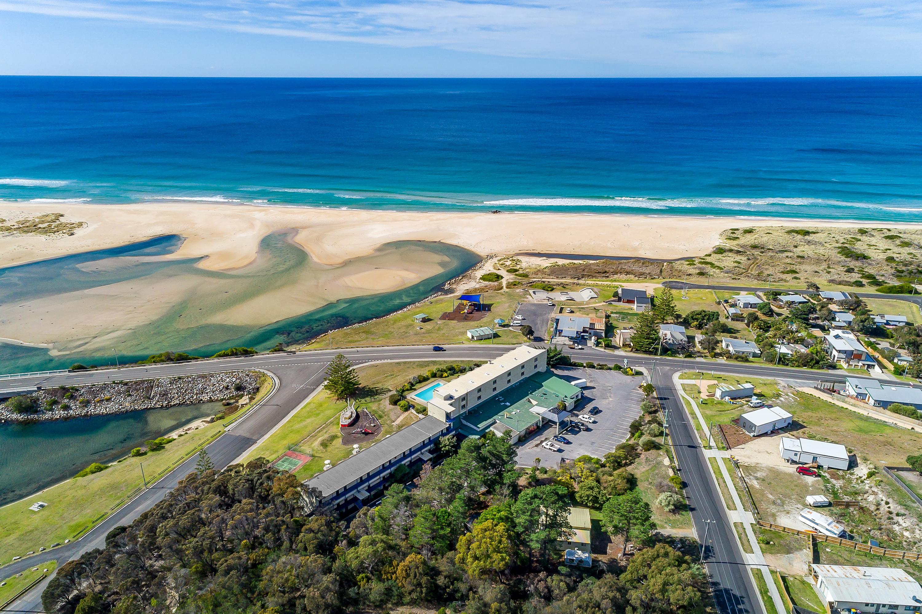 Scamander Beach Resort Bagian luar foto