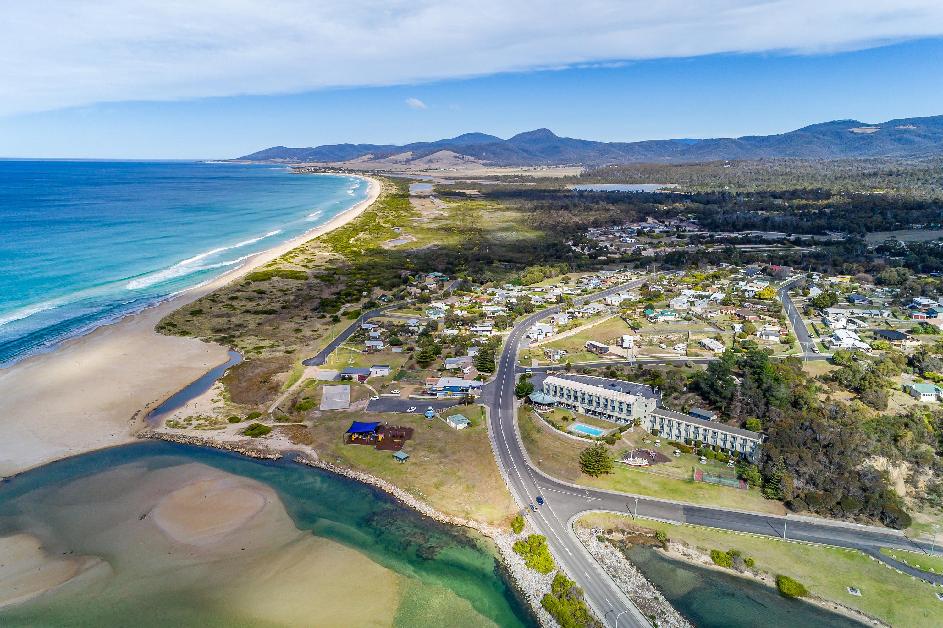 Scamander Beach Resort Bagian luar foto
