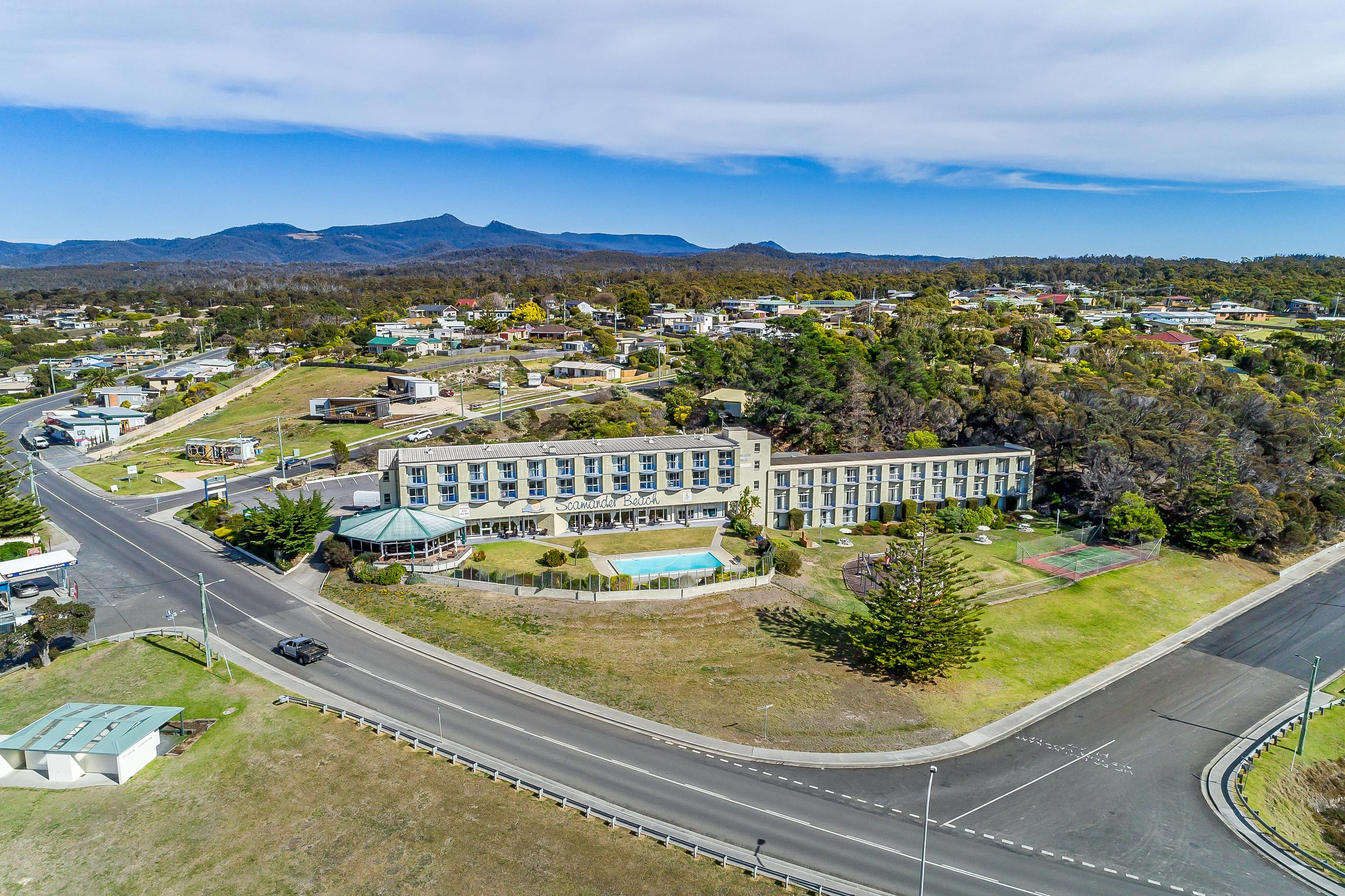Scamander Beach Resort Bagian luar foto